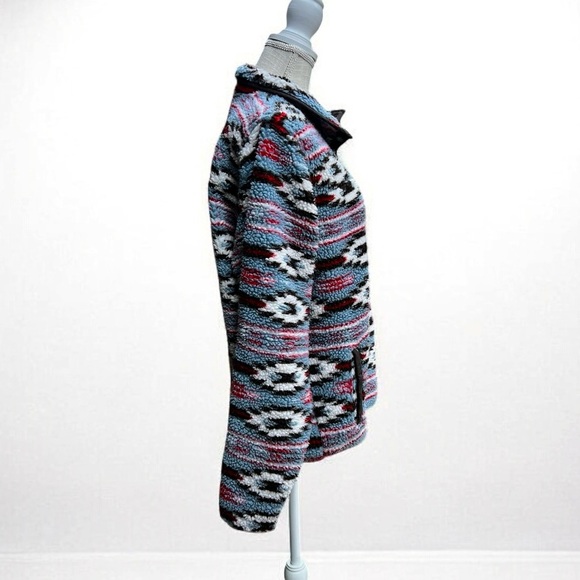 🌻CINCH Western Aztec Fleece Pullover |  Women’s Size Small - Picture 5 of 10